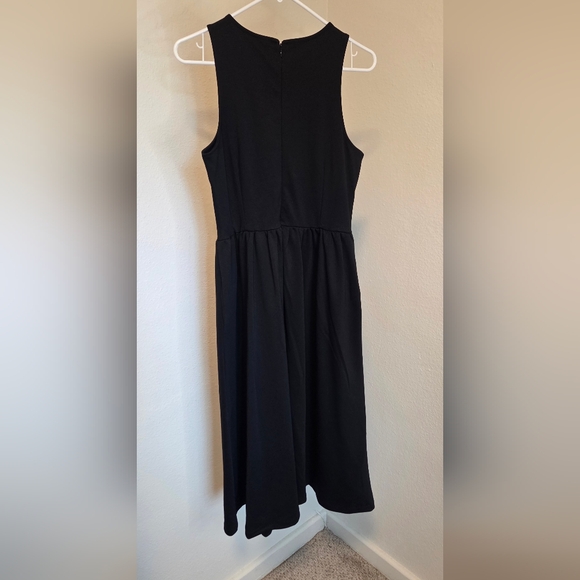 Banana Republic Elegant Black Midi Dress - Picture 6 of 9